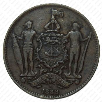 1 цент 1888 [Малайзия] - Аверс