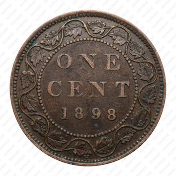 1 цент 1898 [Канада] - Реверс