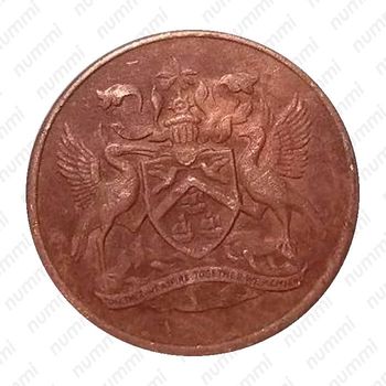 1 цент 1967 [Тринидад и Тобаго] - Аверс