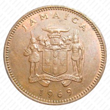 1 цент 1969 [Ямайка] - Аверс