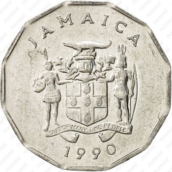 1 цент 1990 [Ямайка] - Аверс