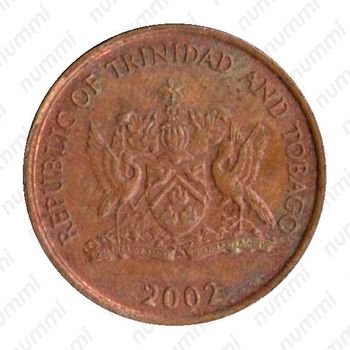 1 цент 2002 [Тринидад и Тобаго] - Аверс