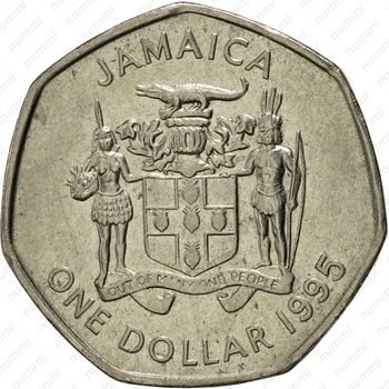 1 доллар 1995 [Ямайка] - Аверс