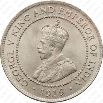 1 пенни 1919 [Ямайка] - Аверс