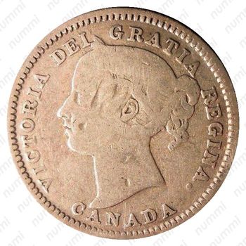 10 центов 1882 [Канада] - Аверс