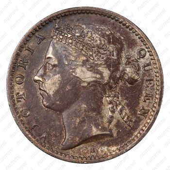10 центов 1890 [Малайзия] - Аверс