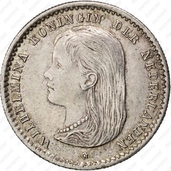 10 центов 1892 [Нидерланды] - Аверс