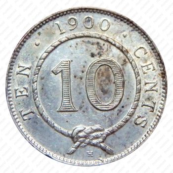 10 центов 1900 [Малайзия] - Реверс