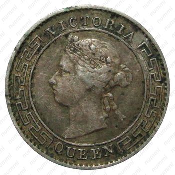 10 центов 1900 [Шри-Ланка] - Аверс
