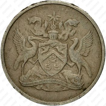 10 центов 1966 [Тринидад и Тобаго] - Аверс