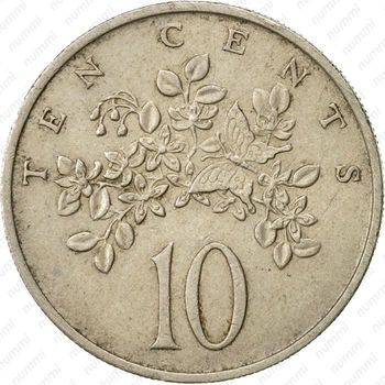 10 центов 1969 [Ямайка] - Реверс