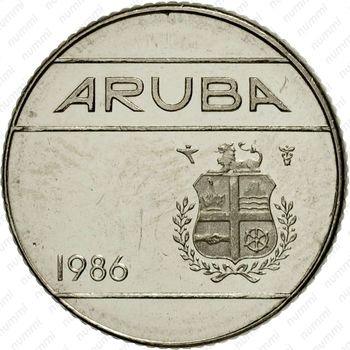 10 центов 1986 [Аруба] - Аверс