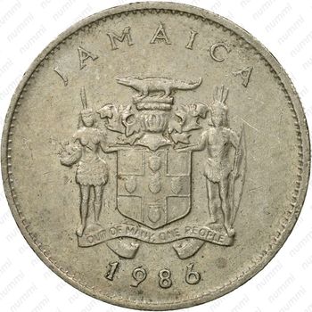 10 центов 1986 [Ямайка] - Аверс