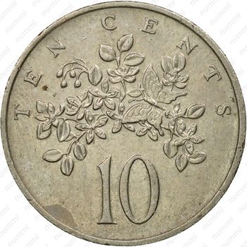 10 центов 1986 [Ямайка] - Реверс