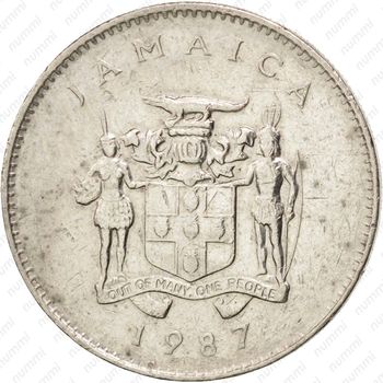 10 центов 1987 [Ямайка] - Аверс