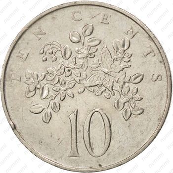 10 центов 1987 [Ямайка] - Реверс