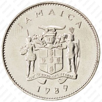 10 центов 1989 [Ямайка] - Аверс