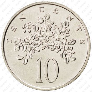 10 центов 1989 [Ямайка] - Реверс