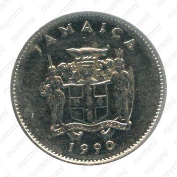 10 центов 1990 [Ямайка] - Аверс