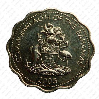 10 центов 2005 [Багамские Острова] - Аверс