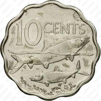 10 центов 2007 [Багамские Острова] - Реверс