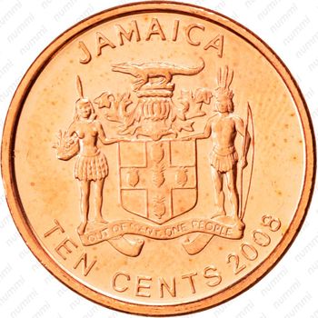 10 центов 2008 [Ямайка] - Аверс