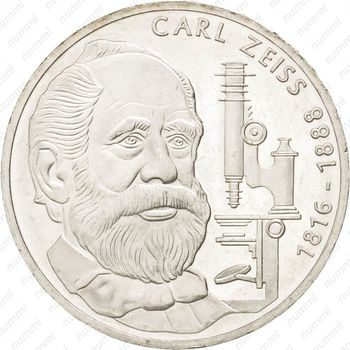 10 марок 1988, Карл Цейс [Германия] - Реверс