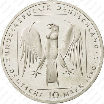 10 марок 1990, Тевтонский орден [Германия] - Аверс