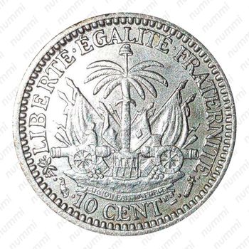 10 сантимов 1881 [Гаити] - Реверс