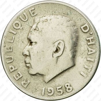 10 сантимов 1958 [Гаити] - Аверс