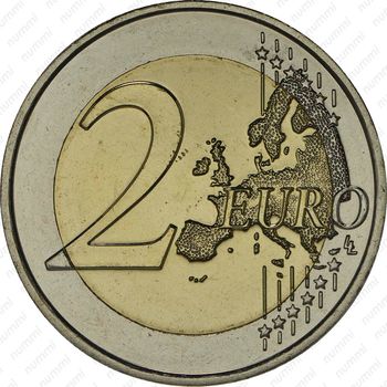 2 евро 2014, Виллем-Александр и Беатрикс Нидерланды [Нидерланды] - Реверс