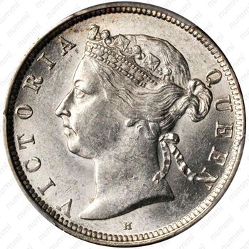 20 центов 1890 [Малайзия] - Аверс