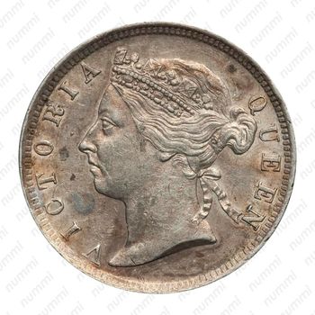 20 центов 1895 [Малайзия] - Аверс