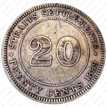20 центов 1899 [Малайзия] - Реверс