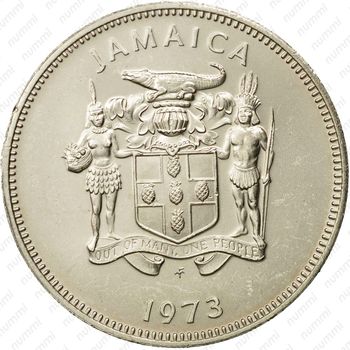 20 центов 1973 [Ямайка] - Аверс