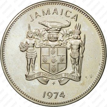 20 центов 1974 [Ямайка] - Аверс