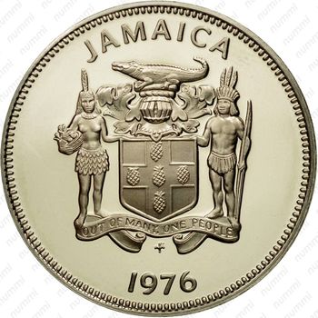 20 центов 1976 [Ямайка] Proof - Аверс