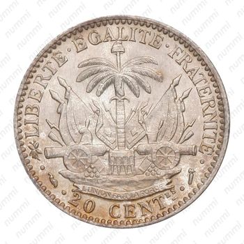 20 сантимов 1890 [Гаити] - Реверс