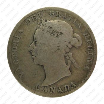 25 центов 1892 [Канада] - Аверс