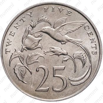 25 центов 1969 [Ямайка] - Реверс