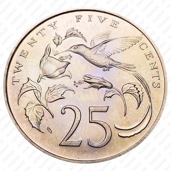 25 центов 1970 [Ямайка] Proof - Реверс