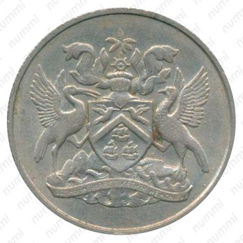 25 центов 1971, без обозначения монетного двора [Тринидад и Тобаго] - Аверс