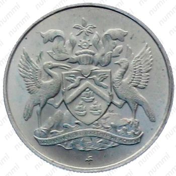 25 центов 1972 [Тринидад и Тобаго] - Аверс