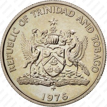 25 центов 1976 [Тринидад и Тобаго] - Аверс
