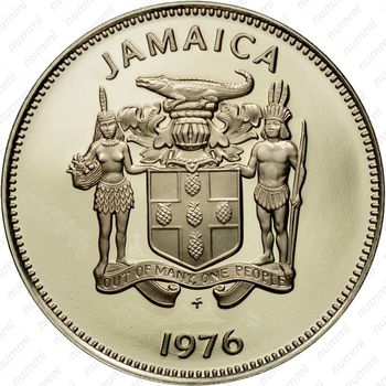 25 центов 1976 [Ямайка] Proof - Аверс