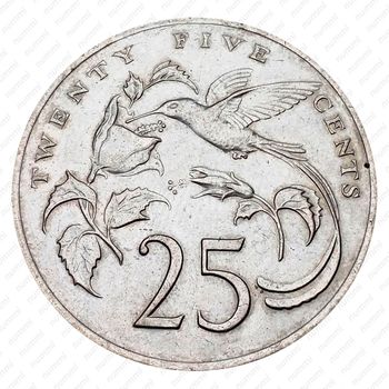 25 центов 1987 [Ямайка] - Реверс