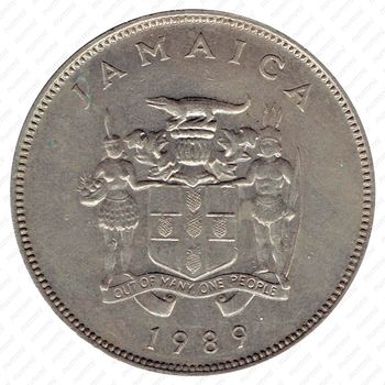 25 центов 1989 [Ямайка] - Аверс