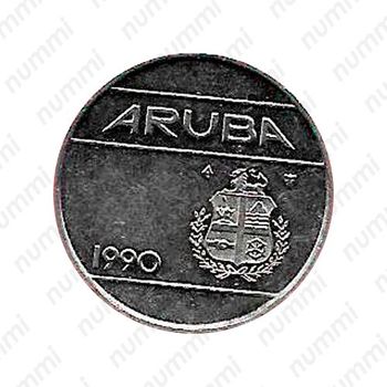 25 центов 1990 [Аруба] - Аверс