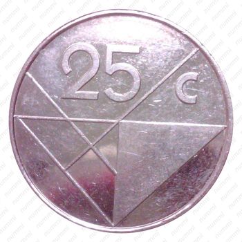 25 центов 1997 [Аруба] - Реверс