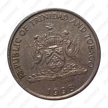 25 центов 1997 [Тринидад и Тобаго] - Аверс